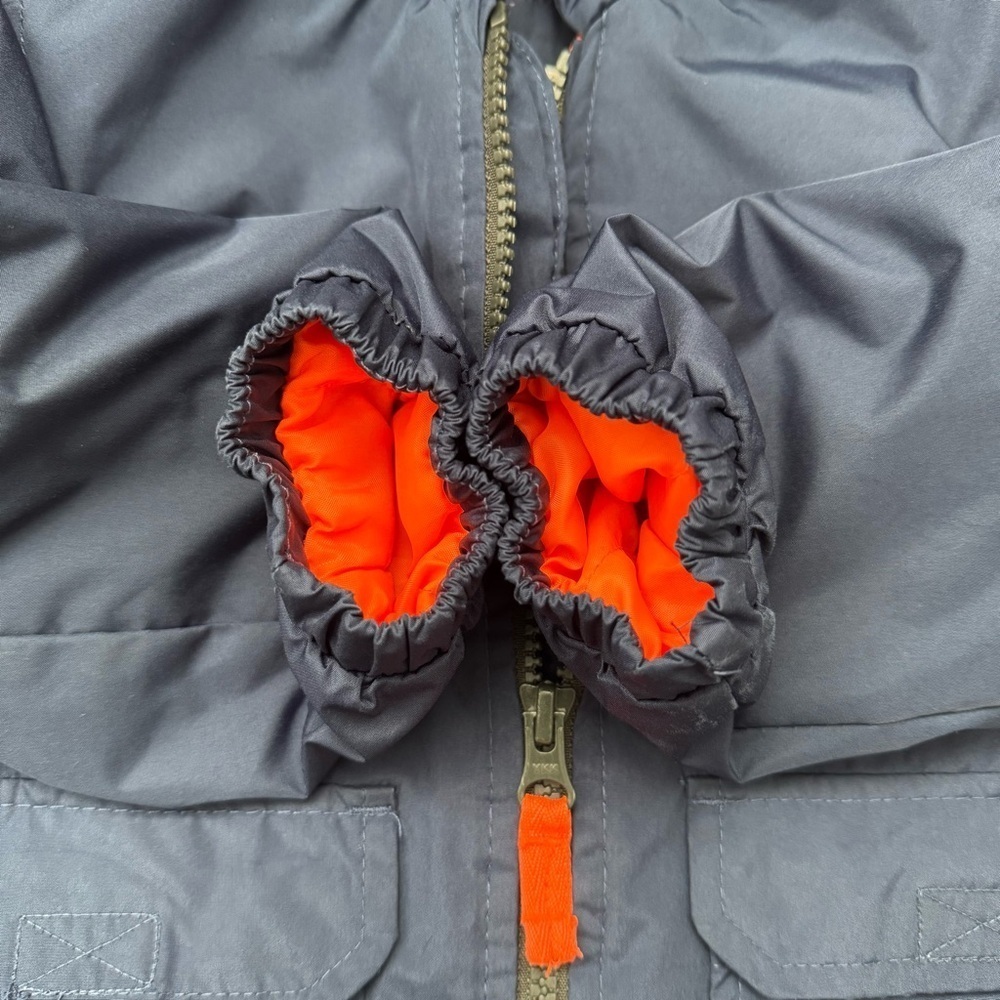 Carter's Navy and Orange Dino Fleece Jacket - Picture 5 of 6
